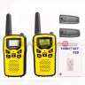 Комплект раций 2 шт TurboSky T25 YELLOW. Рация TurboSky T25 желтого цвета.