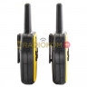 Комплект раций 2 шт TurboSky T25 YELLOW. Рация TurboSky T25 желтого цвета.